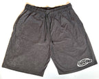 Gray Acid Washed Shorts