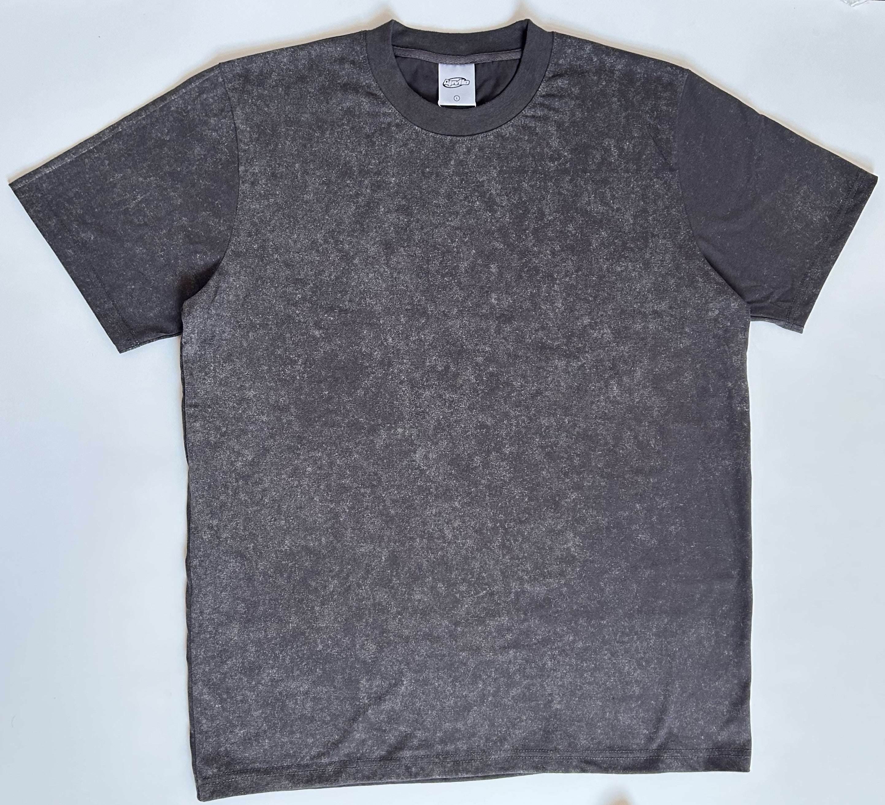 Gray Acid Washed Tee